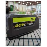 Ryobi 40v 6 ah battery