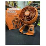 Ridgid 18V Hybrid Jobsite Fan
