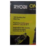 Ryobi 18v Cordless Pet Stick Vac