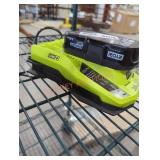 Ryobi 18v 1.5 ah battery and charger