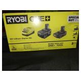 Ryobi 18V Lithium Starter Kit