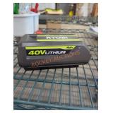 Ryobi 40v 4 ah battery