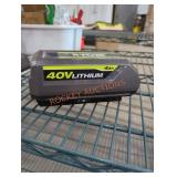 Ryobi 40v 4 ah battery
