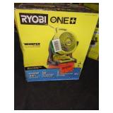 RYOBI 18V 7.5" Bucket Top Misting Fan Kit