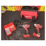 Milwaukee M18 2 Tool Combo Kit, No Batteries