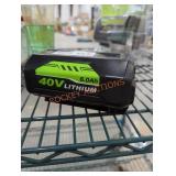 Ryobi 40v 6 ah battery