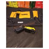 DeWalt 2Ah Battery and Charger with Tool Bag
