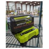 Ryobi 40v 6 ah battery and charger