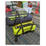 Ryobi 40v 4 ah battery and charger