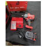 Milwaukee M18 1/2" high torque impact wrench kit