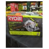 Ryobi 7-1/4" circular saw with laser