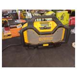 DeWalt 20V Bluetooth Radio with built-in Charger