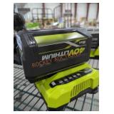 Ryobi 40v 6 ah battery and charger