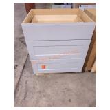 30" x 24" x 34.5" Base Cabinet with Drawers