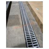 Storm Drain 10 Ft Channel W/ Portland Gray Grate