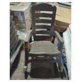 1 Big easy rocking chair 29.6 w x 35.9" l x 41" H