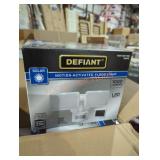 Defiant motion activated flood light