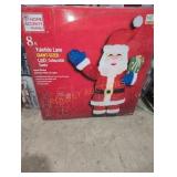 8ft Yuletide Lane LED Collapsible Santa