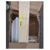 Alexandria Moulding 7/16" x 2-1/4" x 84", White