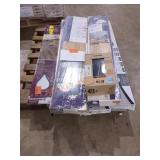 Skid Lot of Mixed Flooring Vinyl Plank and Tile
