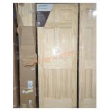Jeld Wen Wood Interior Door, Pine Unfinished