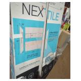 Nextile 4 Piece Shower Wall Set, White