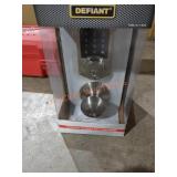 Defiant Touchpad Deadbolt & Knob Combo Kit