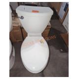 American Standard Two Piece Elongated Toilet,