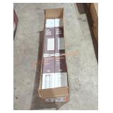 Box of (6) White 1" Vinyl Blinds, 33" W x 64" L