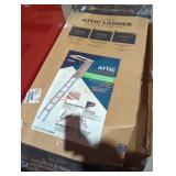 Louisville ladder aluminum attic ladder