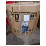 Diagonal Corner Wall Cabinet 24" Shaker Satin