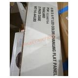 LED Color Changing Flat Panel 6" x 4