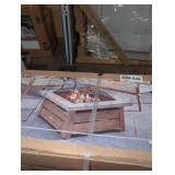 Hampton Bay 34" outdoor fire pit