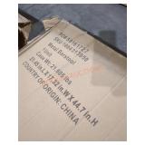 Metal Barstool 21.45" L x 17.32" W x 44.7" H