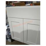 Base Cabinet 27" W x 34-1/2" H x 25" D White