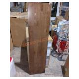 48" Walnut Solid Butcher Block Shelf