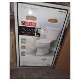 Delta Turner Elongated Toilet, White