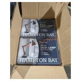 Hampton Bay 22" Desk Lamp Matte black Finish