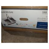 Glacier Bay Double Bowl Kitchen Sink