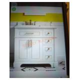 Home Decorators 36" white bathroom vanity