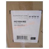 Four Light Wall/ Bath