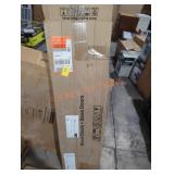 12" x 42" Wall Decor End Panel, Shaker Polar White