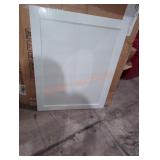 24" x 30" Base Decor End Panel, Shaker Polar White