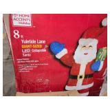 Home Accent Giant Sized LED Collapsible Santa