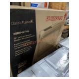 Infrared Quartz Electric Fireplace Insert 28"