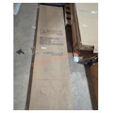 69" White Wood TV Stand