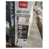 Toro 60v cordless pole saw