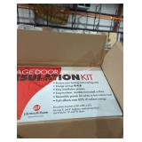 Garage door insulation