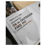 Hampton Bay Quadripod 26" Outdoor Fire Pit