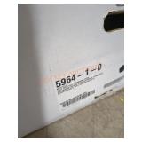 Kohler Cast Iron Rimming Sink White, Comes with